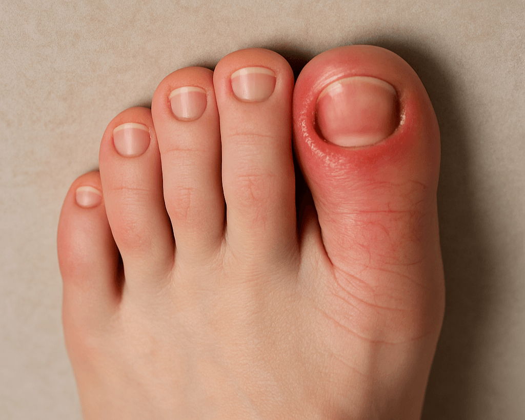 Behandeling van ingroeiende teennagels