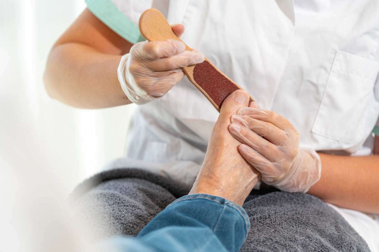 Behandelingen bij voetzorg aan huis